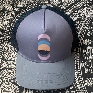 Prana Navy and Gray Trucker Hat